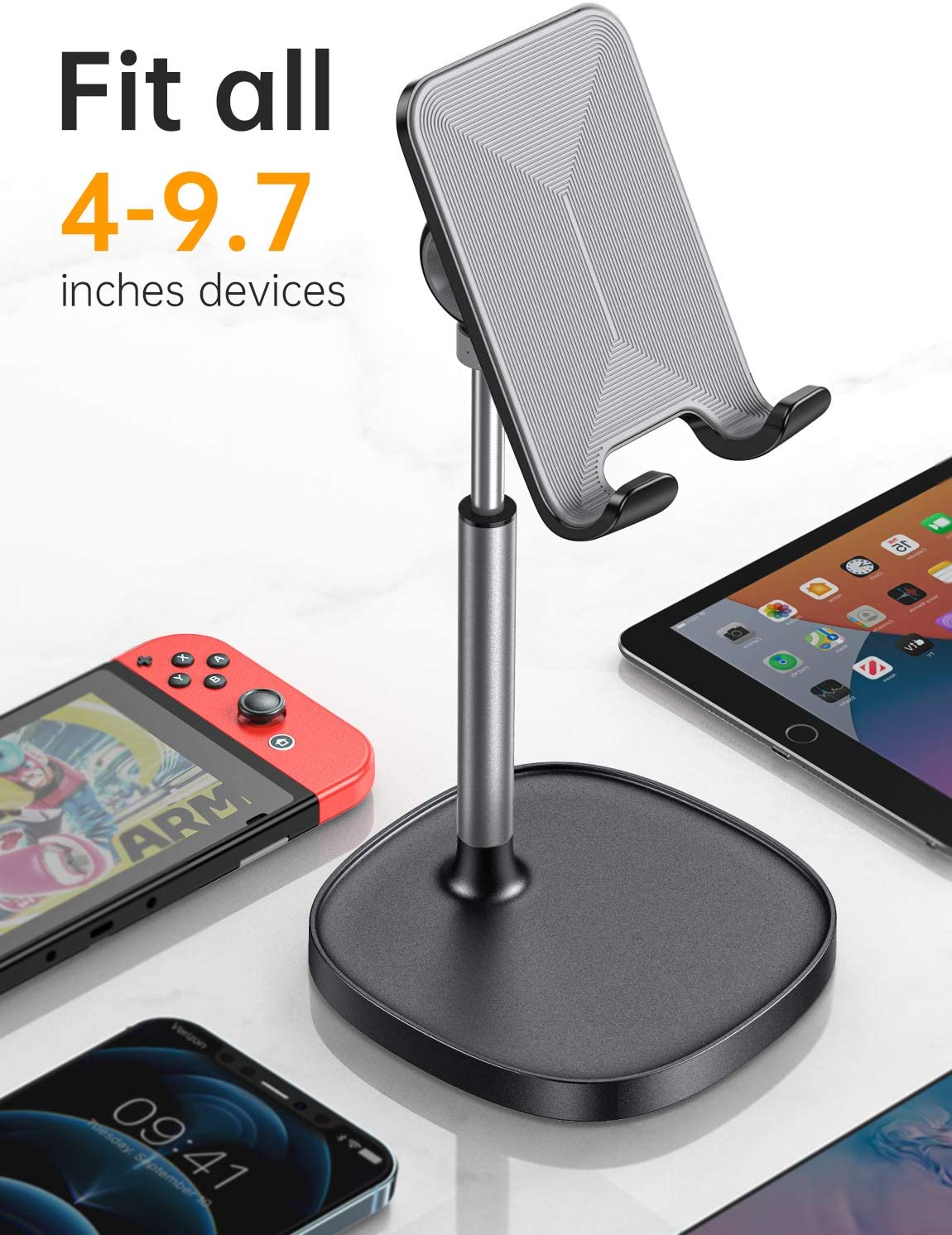 Lisen Adjustable Cell Phone Stand for Desk - Image 3