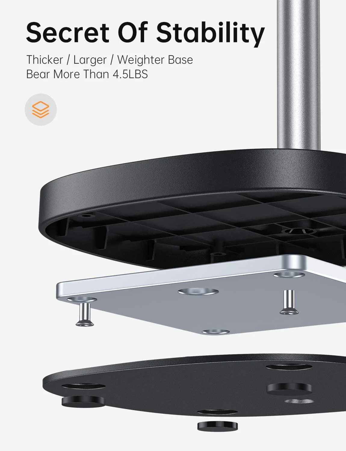 Lisen Adjustable Cell Phone Stand for Desk - Image 4