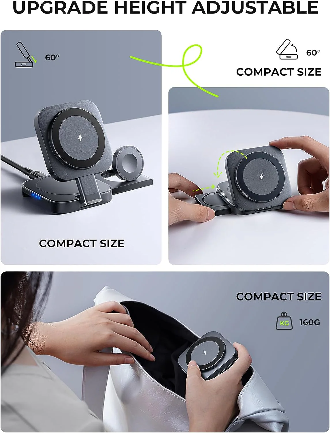 LISEN 3-in-1 MagSafe Charging Station - Image 4