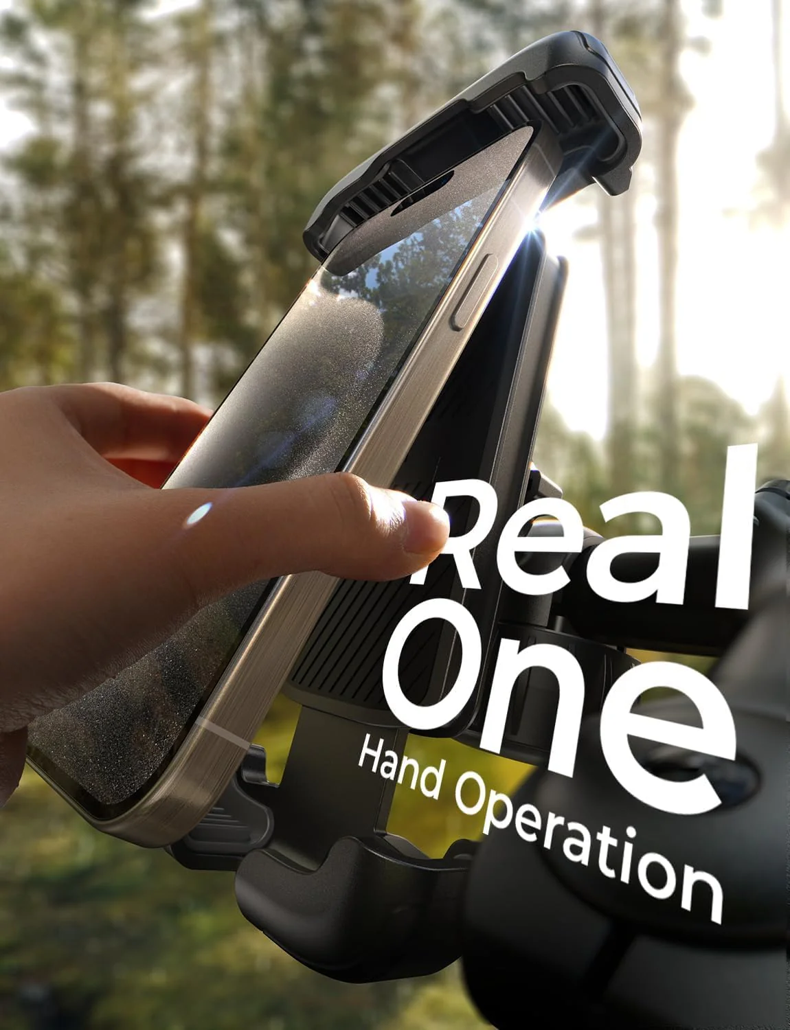 LISEN Bike Phone Holder Mount,[Super Easy Install] - Image 3