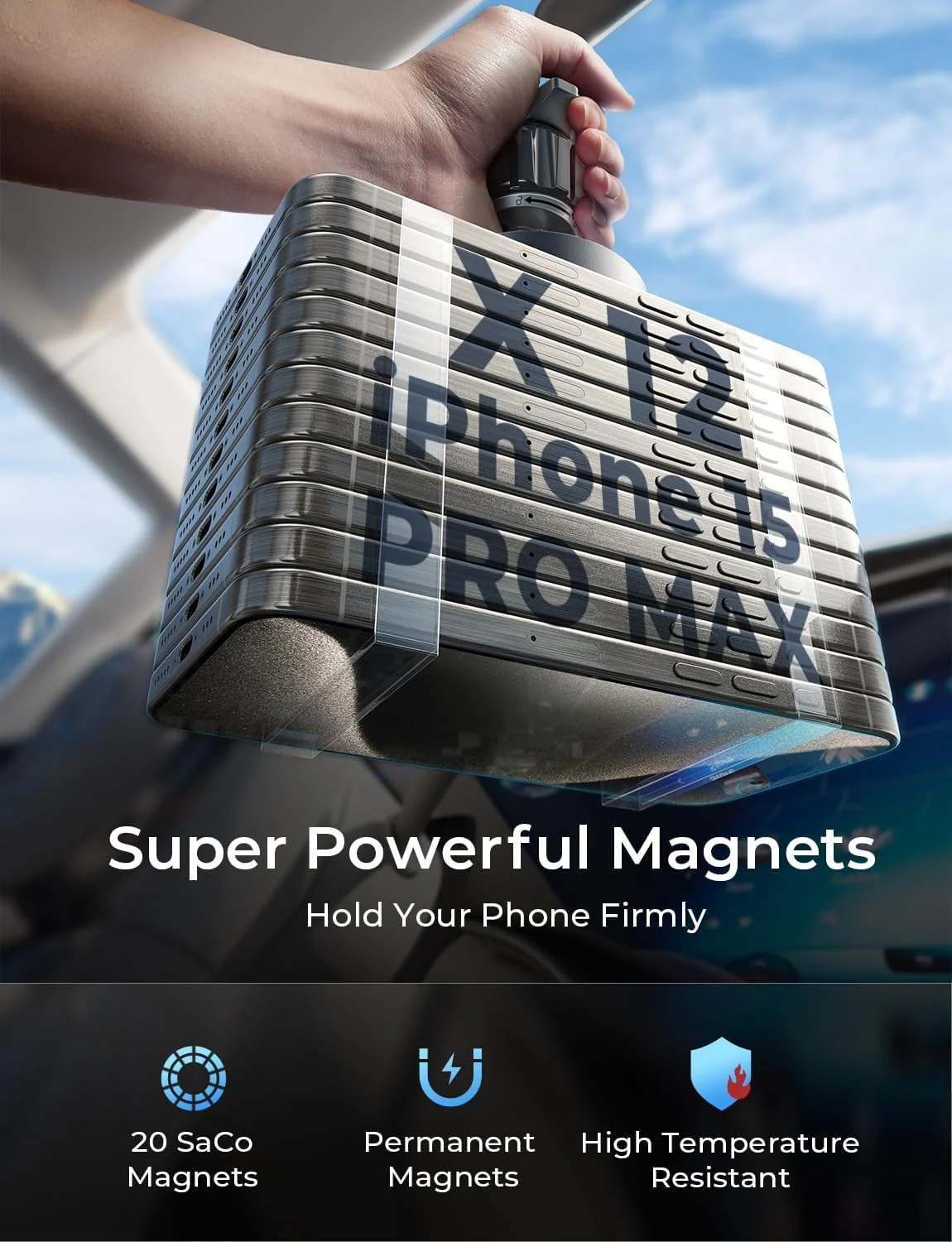 LISEN for Magsafe Car Mount Charger - Image 3