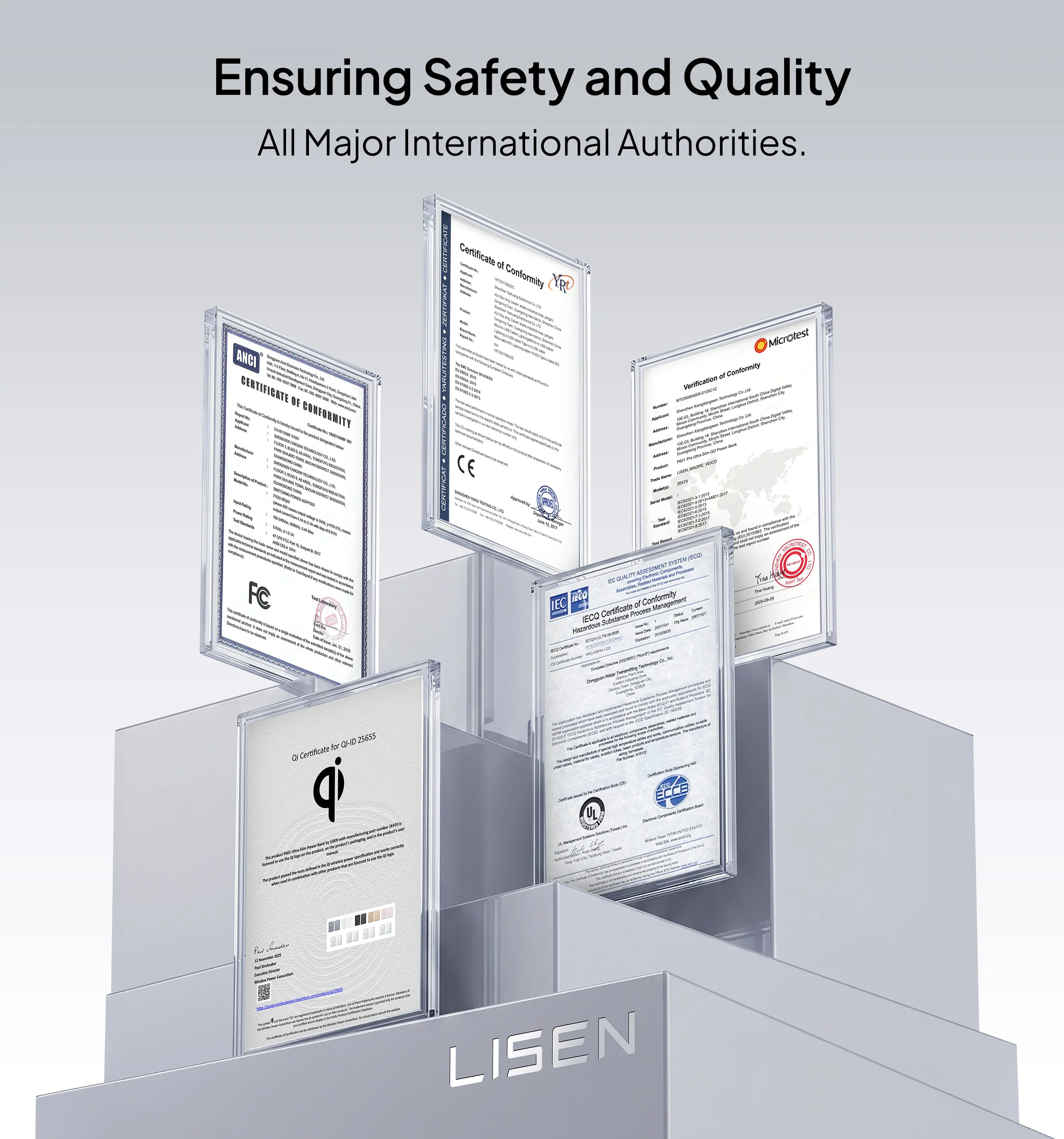 LISEN Qi2 15W Ultra Slim MagSafe Battery Pack - Image 7