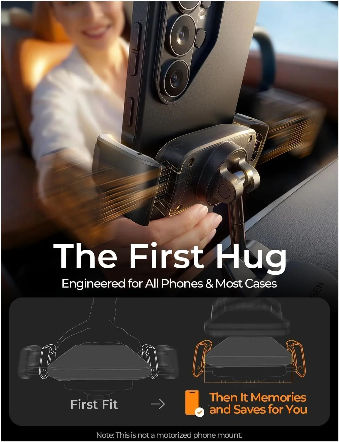 LISEN Auto-Adjust Suction Car Mount - Image 5