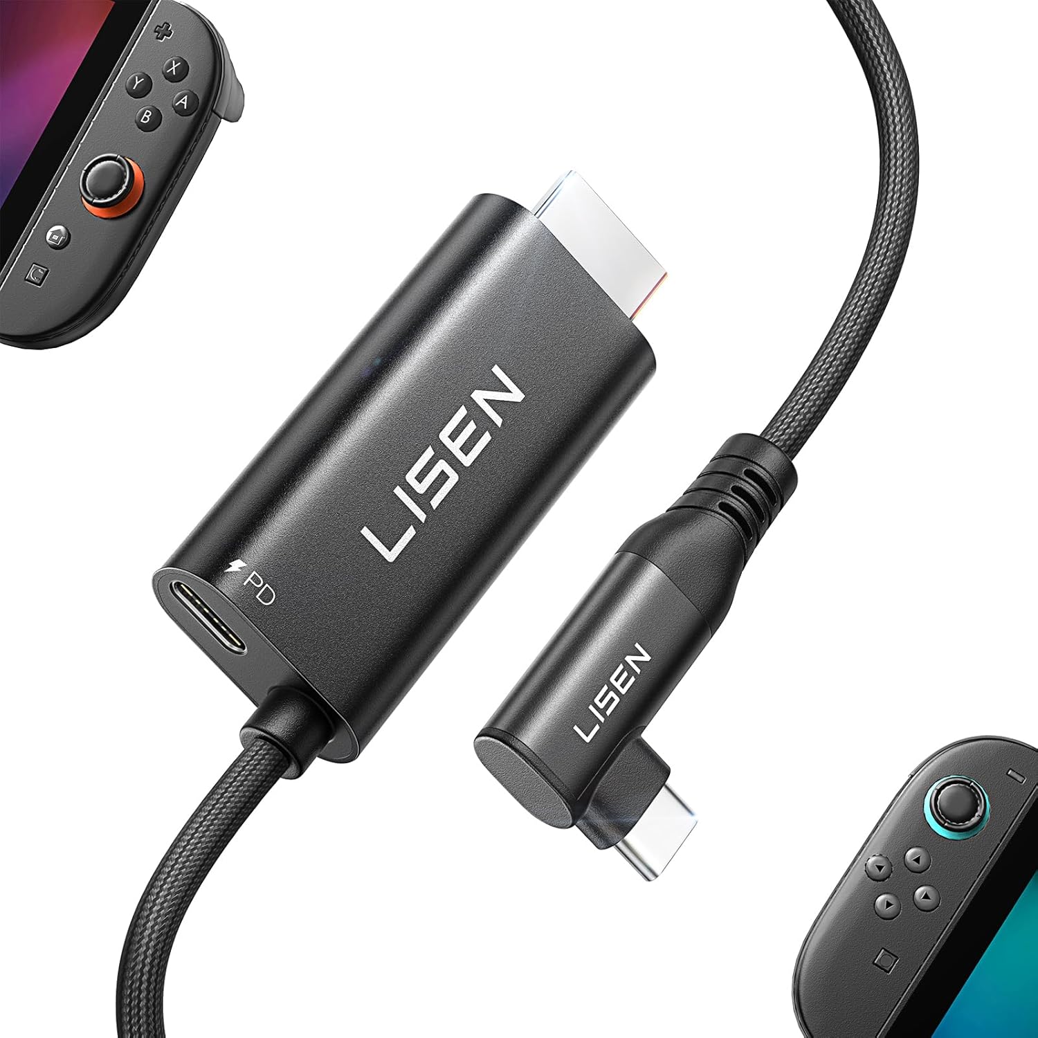 LISEN Switch 2 HDMI Cable