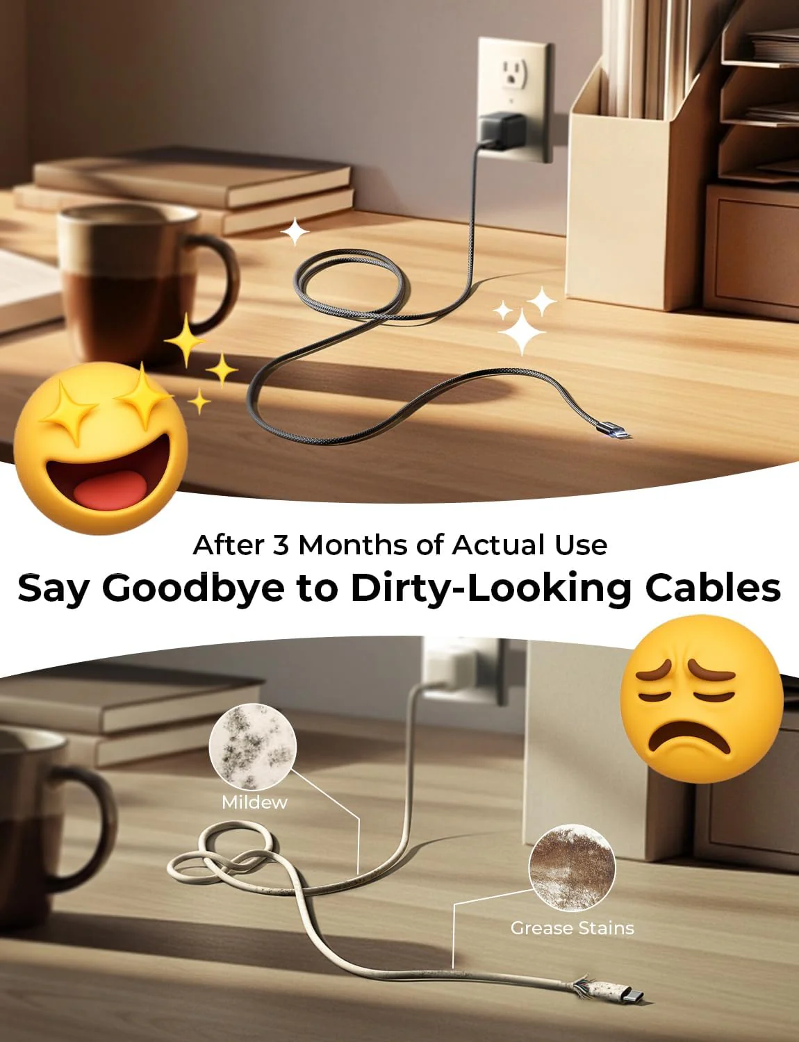LISEN USB C to USB C Cable 60W - Image 8