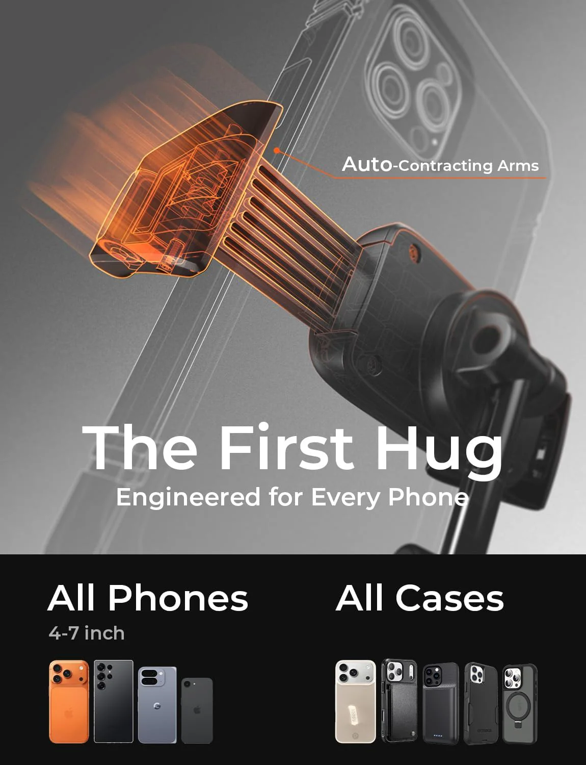 LISEN Vacuum Mobile Phone Holder Car - Image 4